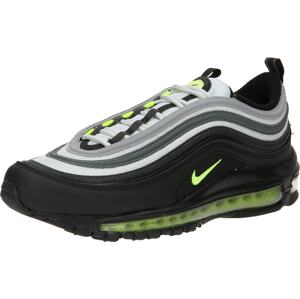 Tenisky 'AIR MAX 97' Nike Sportswear šedá / svítivě zelená / černá / bílá