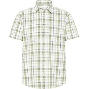 Košile s.Oliver krémová / grafitová / pastelově zelená / bílá