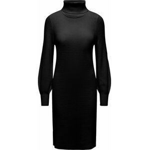 Úpletové šaty 'SASHA' Only černá
