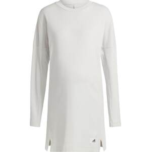 Sportovní šaty ADIDAS SPORTSWEAR světle šedá / bílá