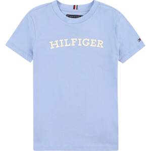 Tričko Tommy Hilfiger námořnická modř / kouřově modrá / červená / bílá