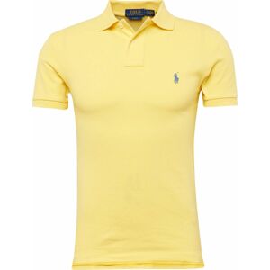 Tričko Polo Ralph Lauren světlemodrá / žlutá
