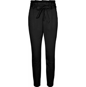 Kalhoty se sklady v pase 'LUCCA' Vero Moda černá