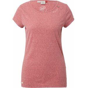 Tričko 'MINTT' Ragwear růžový melír / offwhite