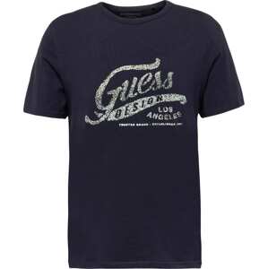 Tričko Guess námořnická modř / mátová