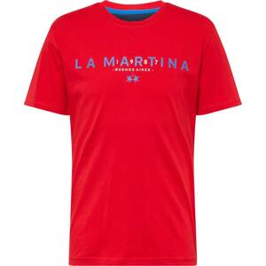 Tričko LA MARTINA modrá / červená / bílá