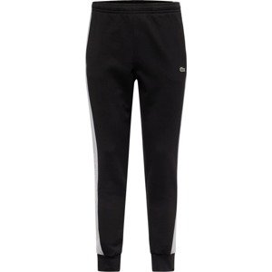 Sportovní kalhoty Lacoste šedá / zelená / černá / bílá