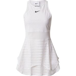 Sportovní šaty Nike černá / bílá