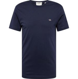 Tričko Gant námořnická modř / stříbrně šedá / červená / bílá