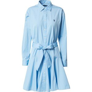 Košilové šaty Polo Ralph Lauren světlemodrá