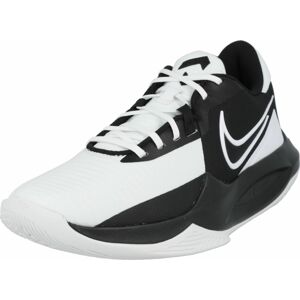 Sportovní boty 'Precision 6' Nike černá / bílá