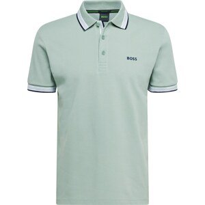 Tričko 'Paddy' BOSS Green námořnická modř / pastelově zelená / bílá