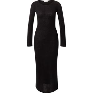 Úpletové šaty 'XINOW' American vintage černá