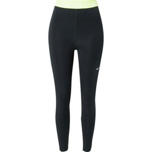 Sportovní kalhoty Nike kiwi / černá