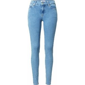 Džíny 'NORA' Tommy Jeans modrá džínovina / červená / bílá