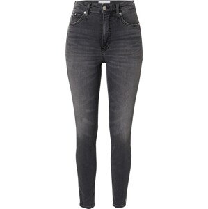 Džíny Calvin Klein Jeans šedá džínová