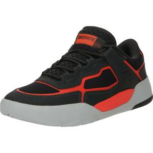 Tenisky DC Shoes červená / černá