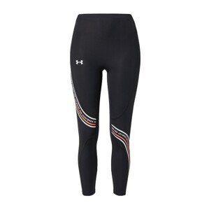 Sportovní kalhoty Under Armour oranžová / černá / bílá