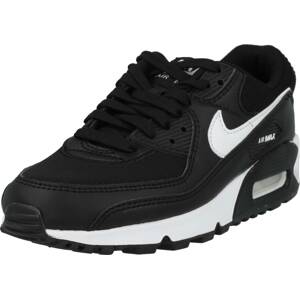 Tenisky 'AIR MAX 90' Nike Sportswear černá / bílá