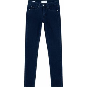 Džíny Calvin Klein Jeans tmavě modrá