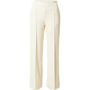 Kalhoty s puky 'Chiara' MAC béžová / bílá