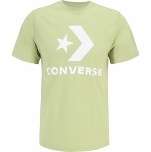 Tričko Converse světle zelená / bílá