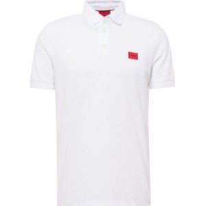 Tričko 'Dereso' HUGO červená / bílá