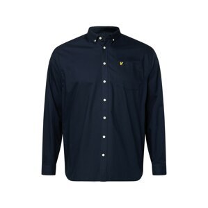 Košile Lyle & Scott Big&Tall námořnická modř / žlutá / černá