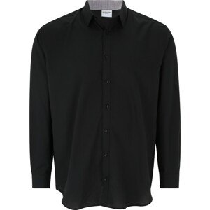 Košile 'Belfast' Jack & Jones Plus černá