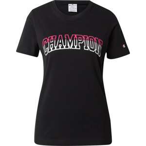 Tričko Champion Authentic Athletic Apparel pink / černá / bílá
