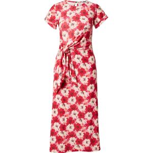 Šaty Dorothy Perkins pink / růžová / světle růžová / bílá