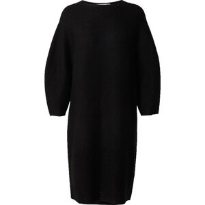 Úpletové šaty Pure Cashmere NYC černá