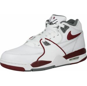 Tenisky 'Air Flight' Nike Sportswear karmínově červené / černá / bílá
