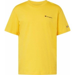 Tričko Champion Authentic Athletic Apparel limone / ohnivá červená / černá