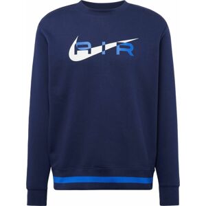 Mikina Nike Sportswear královská modrá / fialová / offwhite