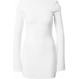 Úpletové šaty 'Florina' SHYX bílá