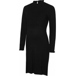 Úpletové šaty 'LESLIE NEW JUNE' Mamalicious černá