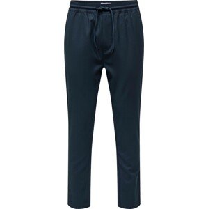 Kalhoty 'LINUS' Only & Sons námořnická modř