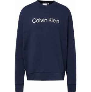 Mikina 'Hero' Calvin Klein námořnická modř / bílá
