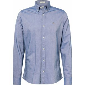 Společenská košile Gant nebeská modř