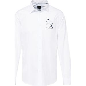Košile Armani Exchange černá / bílá