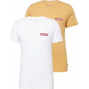 Tričko Levis žlutá / bílá