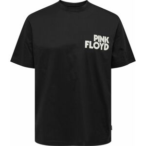 Tričko 'PINK FLOYD' Only & Sons červená / černá / bílá