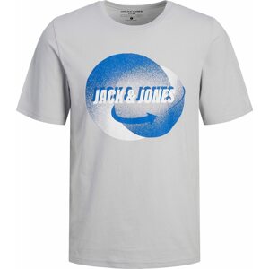 Tričko 'FILTER' jack & jones modrá / šedá / bílá