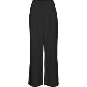 Kalhoty se sklady v pase 'CAPRI' Vero Moda černá