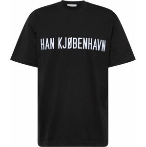 Tričko Han Kjøbenhavn černá / bílá