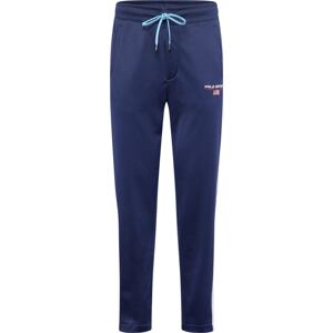 Kalhoty 'ATHLETIC' Polo Ralph Lauren námořnická modř / červená / bílá
