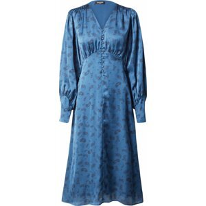 Košilové šaty 'Lenea' Bruuns Bazaar nebeská modř / tmavě modrá