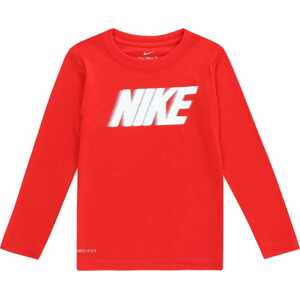 Tričko 'ALL DAY PLAY' Nike Sportswear červená / bílá