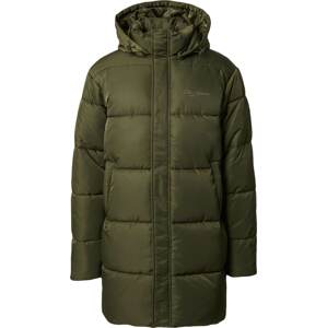Zimní kabát 'Alessio' DAN FOX APPAREL olivová / tmavě zelená